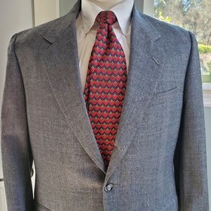 Custom Bespoke Hong Kong Suit jacket by The Grand 40R Charcoal Gray
